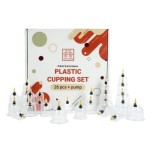 Zestaw baniek bezogniowych plastikowych plus pompka 26 sztuk - TCM Brand