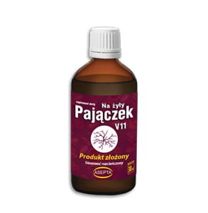 Pajączek V11 krople na żyły 30 ml - Asepta
