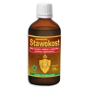 Stawokost olejek z konopi, majeranku, kurkumy i jałowca 100 ml - Asepta
