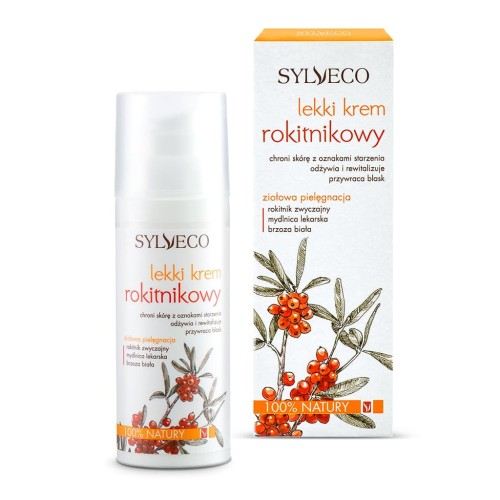 Lekki krem rokitnikowy 50 ml - Sylveco