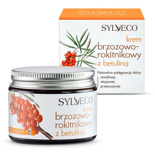Krem brzozowo-rokitnikowy z betuliną 50 ml - Sylveco