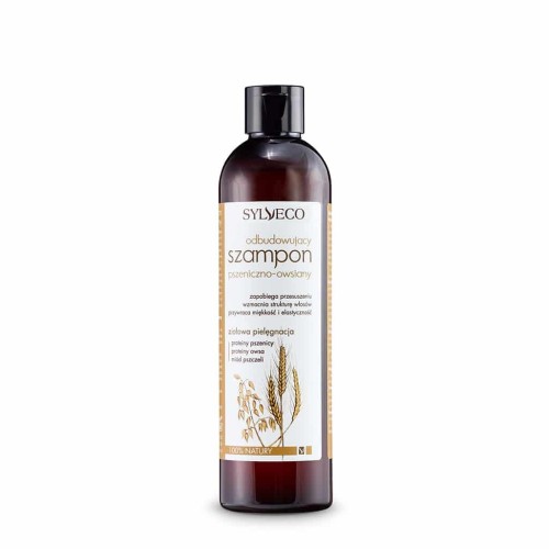 Odbudowujący szampon pszeniczno-owsiany 300 ml - Sylveco