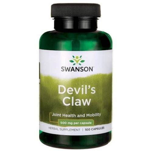 Devil's Claw Czarci Pazur 500 mg - 100 kapsułek - Swanson