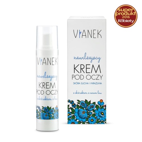 Nawilżający krem pod oczy 15 ml - Vianek