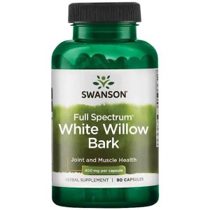 White Willow Bark Wierzba biała 90 kapsułek - Swanson