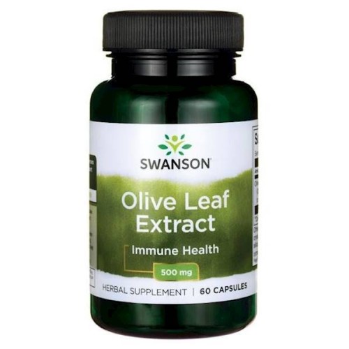 Olive Leaf Extract (Liść oliwny ekstrakt) 500 mg - 60 kapsułek - Swanson