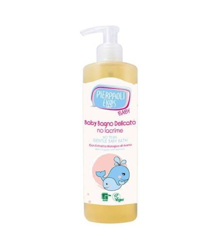 Delikatny płyn do kąpieli dla dzieci i niemowląt No Tears, bez łez 400 ml - Pierpaoli Ekos Baby