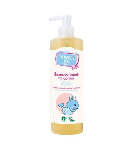 Delikatny szampon dla dzieci i niemowląt - No Tears - bez łez - 400 ml - Pierpaoli Ekos Baby