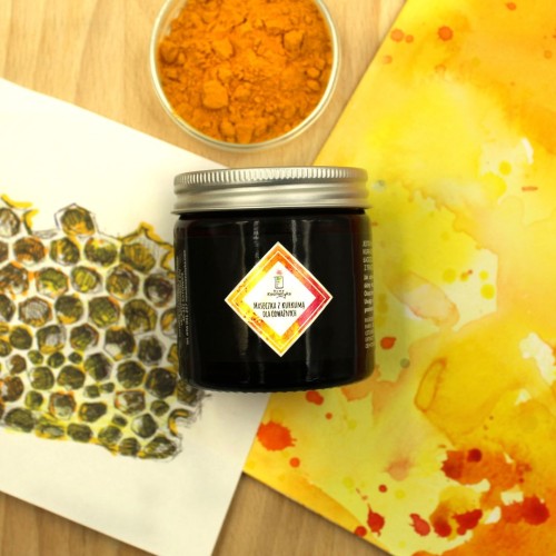 Maseczka z kurkumą dla odważnych 60 ml - Nowa Kosmetyka