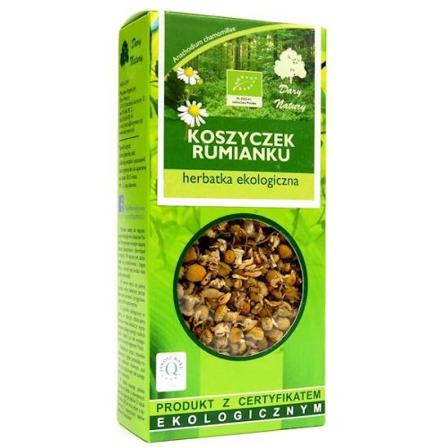 Rumianek koszyczek EKO 25 g - Dary Natury
