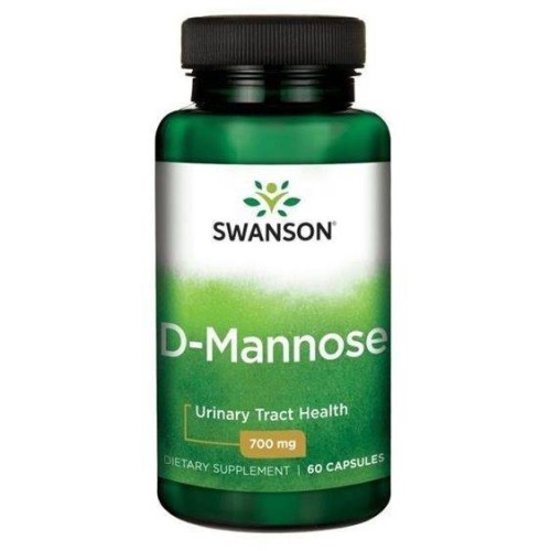 D-Mannose 700 mg 60 kapsułek - Swanson