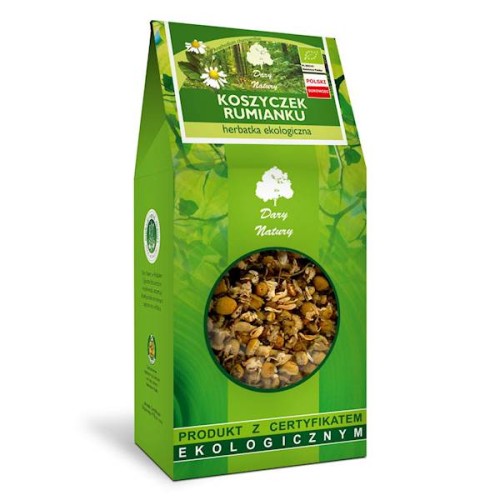 Rumianek koszyczek EKO 100 g - Dary Natury