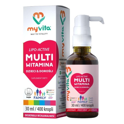 Multiwitamina Family krople 30 ml - MyVita