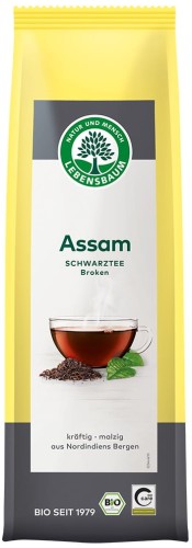 Herbata czarna Assam liściasta BIO 100 g - Lebensbaum