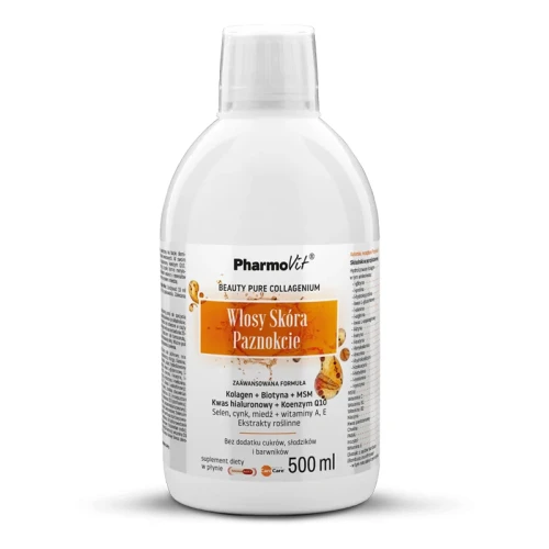Włosy Skóra Paznokcie 500 ml - Pharmovit