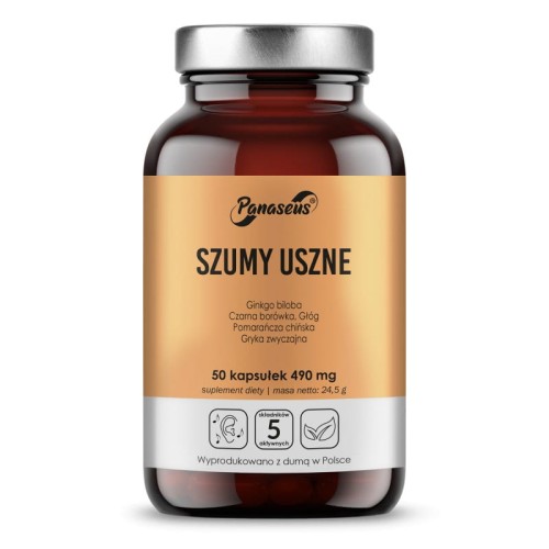 Szumy Uszne 50 kapsułek roślinnych - Panaseus