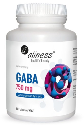 GABA (Gamma amino butyric acid) 750 mg - Aliness