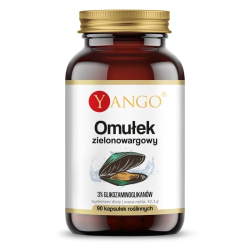 Omułek zielonowargowy - 90 kapsułek roślinnych - Yango