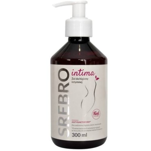 Srebro Intima Żel do higieny intymnej 300 ml - Nelfarma