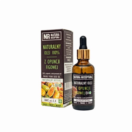 Naturalny olej z opuncji figowej 100% 50 ml - Natura Receptura