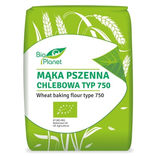 Mąka pszenna chlebowa typ 750 1 kg - Bio Planet
