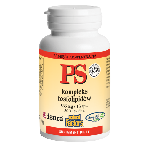 PS Kompleks fosfolipidów 565 mg - 30 kapsułek - Ginseng Poland