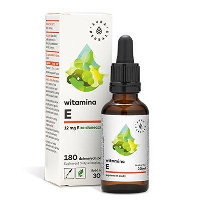 Witamina E krople 30 ml - Aura Herbals