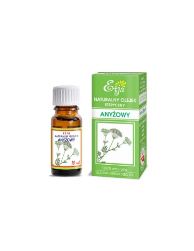 Olejek eteryczny naturalny anyżowy 10 ml - Etja