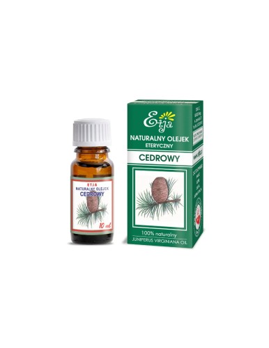 Olejek eteryczny naturalny cedrowy 10 ml - Etja