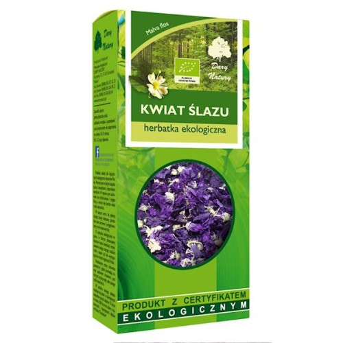 Ślaz kwiat EKO 20 g - Dary Natury