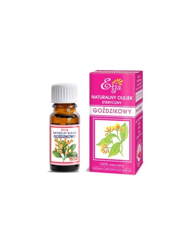 Olejek eteryczny naturalny goździkowy 10 ml - Etja