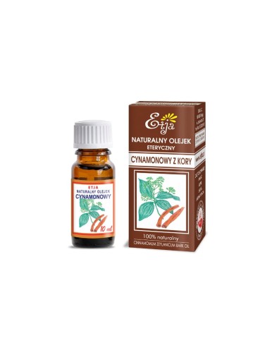 Olejek eteryczny naturalny cynamonowy 10 ml - Etja