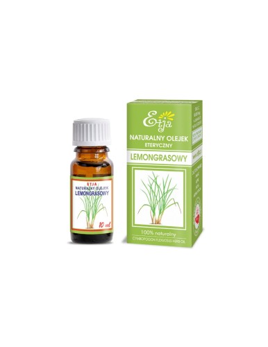 Olejek eteryczny naturalny lemongrasowy 10 ml - Etja