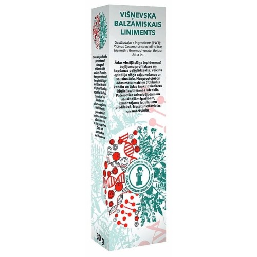 Balsam Wiśniewskiego do ciała na odleżyny 30 g - Rigas
