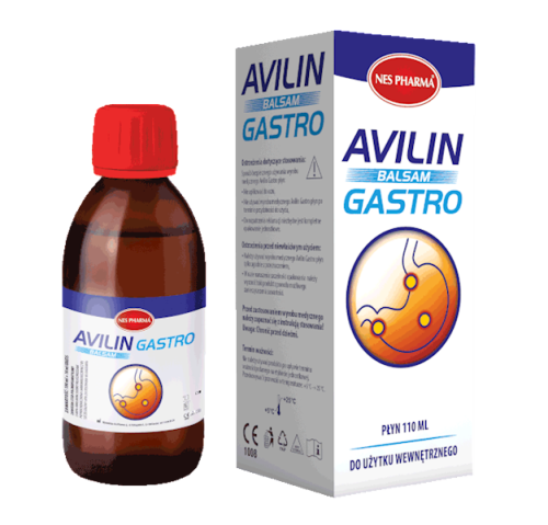 Avilin Balsam gastro płyn 110 ml - Nes Pharma