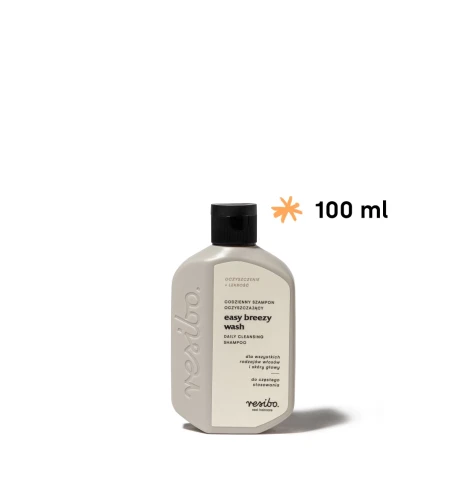 Mini Easy Breezy Wash Codzienny szampon oczyszczający 100 ml - Resibo