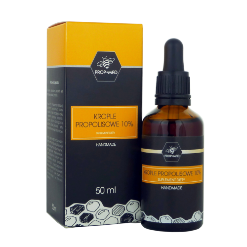 Krople propolisowe 10% 50 ml - PROP-MAD