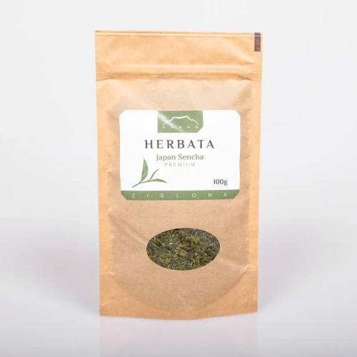 Herbata zielona Sencha Premium japońska 100 g - Nanga