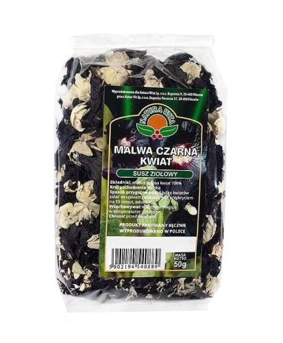 Malwa czarna kwiat 50 g - Natura Wita