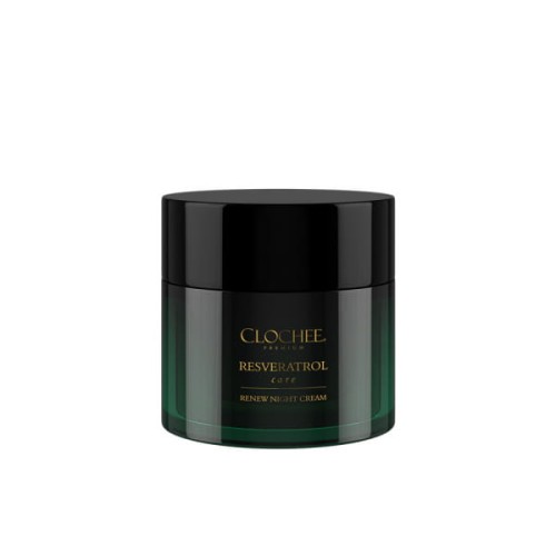Odbudowujący krem na noc Resveratrol care 50 ml - Clochee