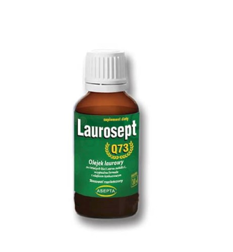 Laurosept Q73 olejek laurowy 30 ml - Asepta