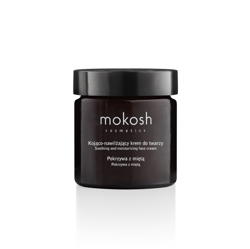 Kojąco-nawilżający krem do twarzy Pokrzywa z Miętą 60 ml - Mokosh