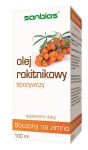 Olej rokitnikowy spożywczy 100 ml - Sanbios