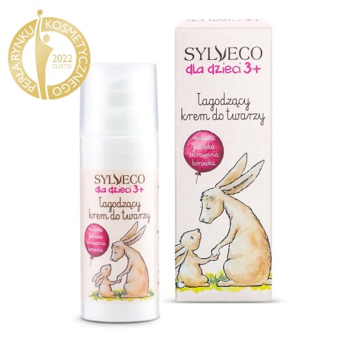 Łagodzący krem do twarzy 50 ml - Sylveco dla dzieci
