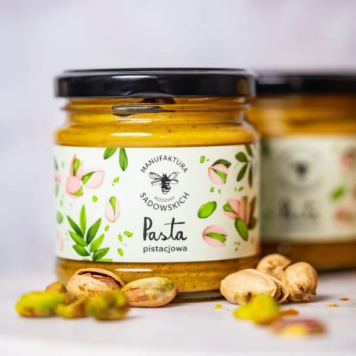 Pasta pistacjowa 180 g - Pasieki Rodziny Sadowskich