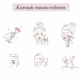 Masażer z różowego kwarcu - Oleiq