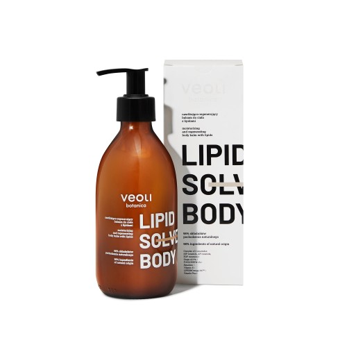 Nawilżająco-regenerujący balsam do ciała z lipidami Lipid Solve Body 290 ml - Veoli Botanica