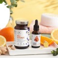 Witamina A + D3 (2000 IU) + E + K2mk7 ADEK krople 30 ml - Aura Herbals