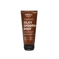 Wygładzająco-nawilżająca maska do ciała w formie peelingu 2 w 1 z 3% betainy Silky Smooth Body 180 ml - Veoli Botanica