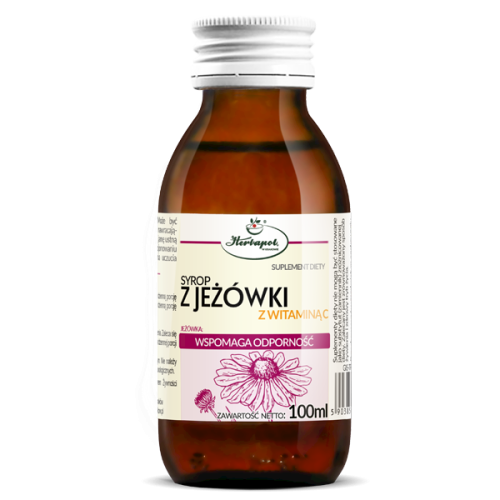 Syrop z jeżówki z witaminą C 100 ml - Herbapol Kraków